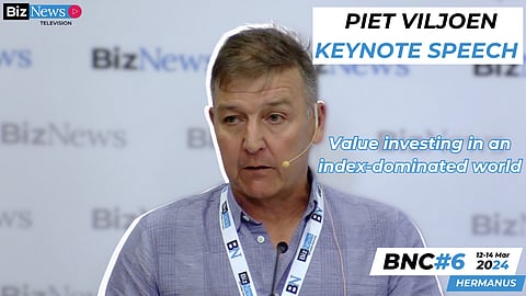 BNC#6 Piet Viljoen – Value investing in an index-dominated era