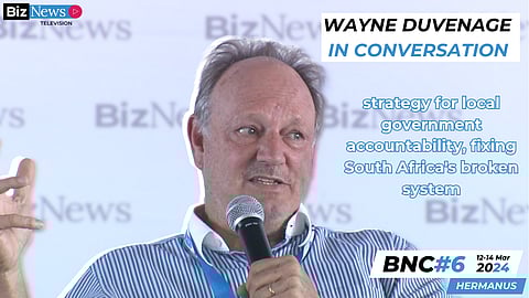 BNC#6: Duvenage Q&A – Holding government accountable, fixing SA’s broken system