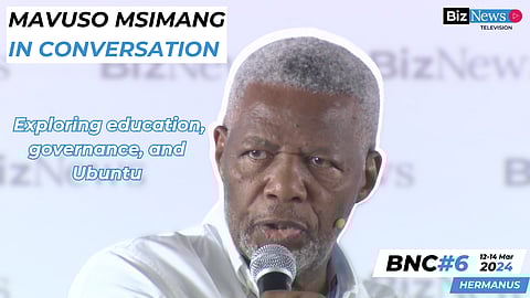 BNC#6: Msimang Q&A – Leading with Ubuntu, education reform, SA needs integrity and accountability in government