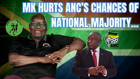 MK hurts ANC’s chances of national majority…