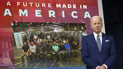 Jamie Dimon says the US stock market has already voted, booming under Bidenomics