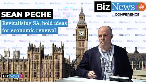 BNC London: Sean Peche – Revitalising SA, bold ideas for economic renewal and turnaround