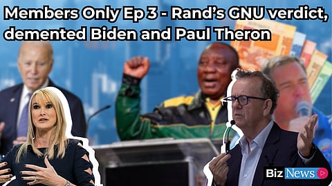 Members Only Ep 3 – Rand’s GNU verdict, demented Biden and Paul Theron