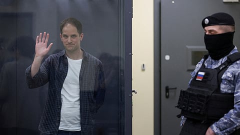 Russia holds closed-door espionage trial for Wall Street Journal reporter