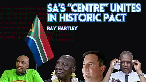 SA’s “centre” unites in historic pact