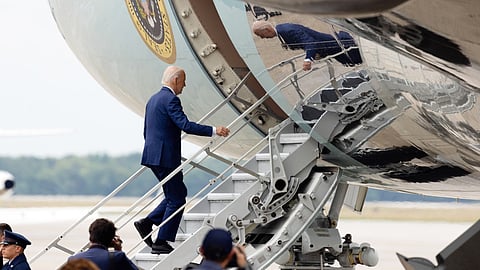 Joe Biden faces intensified calls to step down after Covid diagnosis