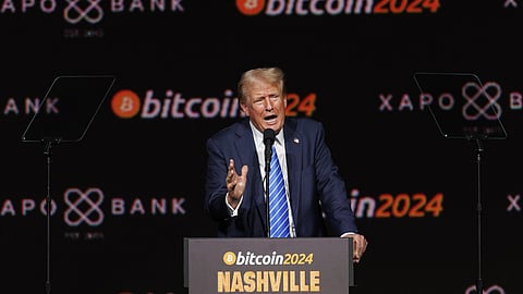 Trump wows Bitcoiners, vows crypto-friendly regulation if re-elected