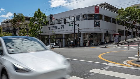 Tesla’s stock plunges 12% after profit miss and robotaxi delay
