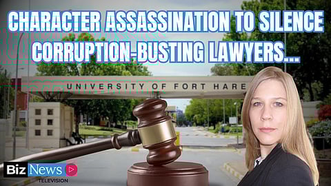 Character assassination to silence corruption-busting lawyers…