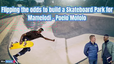 Flipping the odds to build a Skateboard Park for Mamelodi – Poelo Mofolo