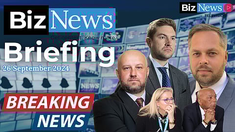 BizNews Briefing – Tourism; Tshwane; Eskom; Nuclear; Mining; Amazon’s SA movie.