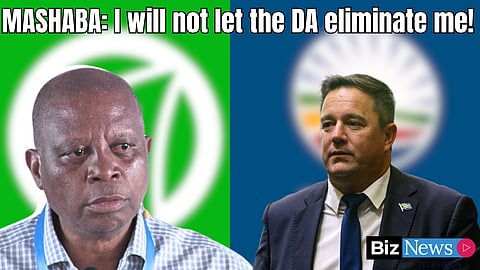 Mashaba: I will not let the DA eliminate me