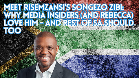 Meet RiseMzansi’s Songezo Zibi: Why media insiders (and Rebecca) love him – and rest of SA should too