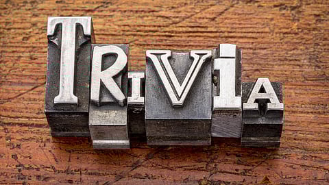 Answers to Ian’s Trivialus 8 September 2024