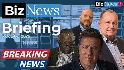 BizNews Briefing – Magnus Heystek; Neil de Beer; Don Ncube; Walter Aylett and more…