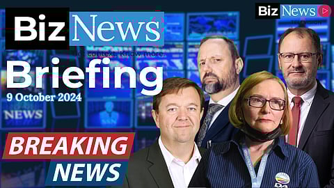 BizNews Briefing: Zille on Tshwane; Bateman on Lesufi; Afrimat; Peter Armitage; BHI Ponzi