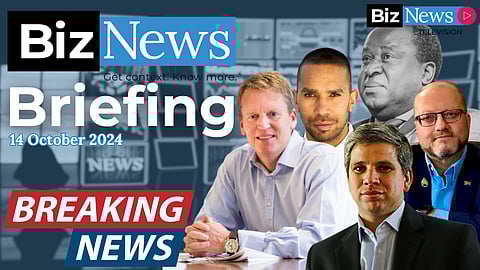 BizNews Briefing – RIP Tito; De Beer on Phala Phala; Wheatley on AltVest listing and more…