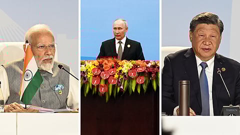 Xi and Modi strengthen ties with Putin at BRICS summit