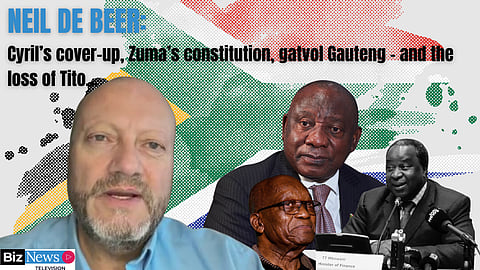 Cyril’s cover-up, Zuma’s constitution, gatvol Gauteng – and the loss of Tito…