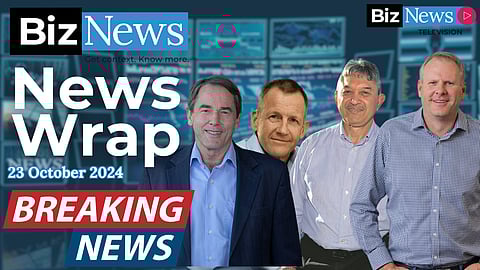 NewsWrap: Cilliers on China, Russia; WeBuyCars; Kokkie Kooyman on Sasfin; and Zelt Marais on SA Rugby