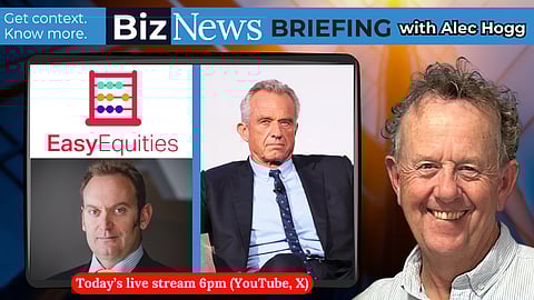 BizNews Briefing – CEO on next decade for booming Easy Equities; RFK’s new job scares Big Pharma