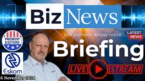 BizNews Briefing – US Election; Sibanye surges; Eskom price hike; Water crisis; Altron top SA stock