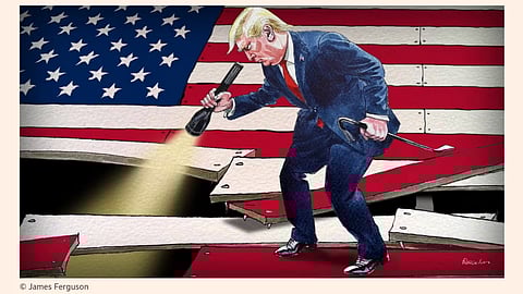 FT: Gideon Rachman – Trump’s attack on the enemy within will delight America’s real foes