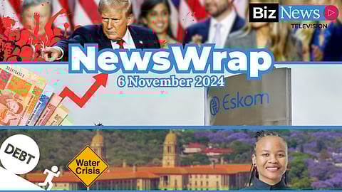 NewsWrap: What Trump’s election win means; new Tshwane Mayor’s action plan; OUTA v ESKOM; SA’s top-performing stock
