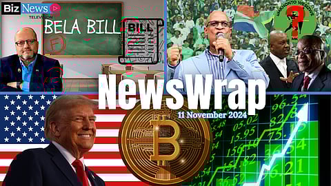 NewsWrap: Bitcoin hits new highs, Trump gains support; Rupert’s trade moves; de Beer on BELA; Khumalo on corruption; Market Wrap