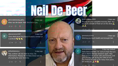 TRIBE VIBE: Outpour of community support for Neil de Beer