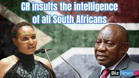 CR insults the intelligence of all South Africans – Glynnis Breytenbach