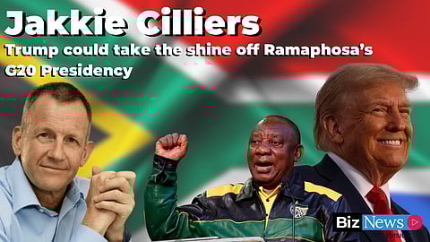Trump could take the shine off Ramaphosa’s G20 Presidency – Dr Jakkie Cilliers ISS