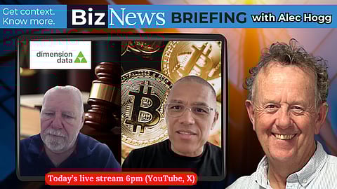 BizNews Briefing – DiData ‘Protagonists’ tried another dodgy deal; Bitcoin reserve for SA; De Lille on caught at ORT