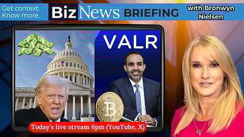 BizNews Briefing – Bitcoin’s Promise, Israel ends Syria’s military capacity, Trump to run economy on X