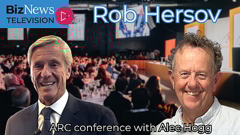 Rob Hersov @ARC – spreading word about real SA to conservatives