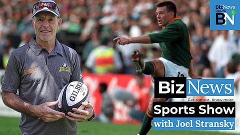 Sports Show: Joel Stransky – the story behind THAT ’95 drop goal; the state of rugby; and his URC predictions