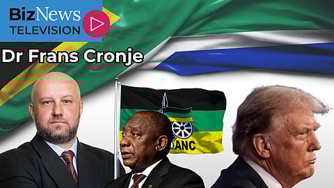 Frans Cronje on Trump v ANC: The Uber Truth – SA running risk of ’85-type sanctions