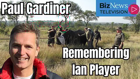 Remembering Ian Player, the ‘bare-back cowboy’ who saved the southern white rhino – Paul Gardiner