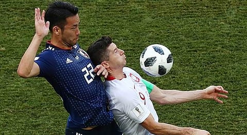 FIFA बुहुम काप 2018: पोलैंडआ जापानखौ 1-0 आव फेजेनो