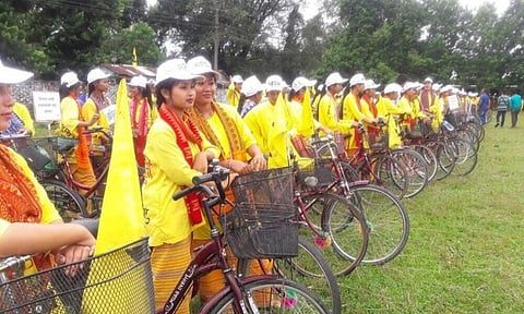 आज्योफोरनि सायकेल हान्जा सुरनाया जागायबाय