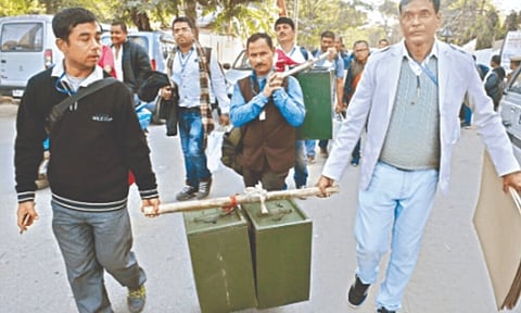 पन्चायत बिसायखथि: भट सोगिरिफोरा बालट बाक्सुखौ सावनायनि थाखाय गोदानै बिसायखथि खुंफुंगोन