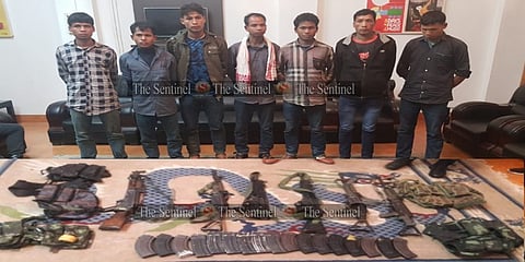 आसामनि थिनसुकिया जिल्लायाव सा 7 ULFA नि सोद्रोमाफोरा आखाय दैखांदों