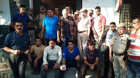 बाक्शा जिल्लानि गरेस्वार हालामाव चि.आर.पि.एफ नि जालाव साब्रै एन.डि.एफ.बि