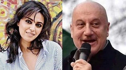 फावखुंगुर अनुपम खेर, स्वारा भास्कर मोना राज्योखौ अजैद्धानि भार्दिकनि सायाव गोजोनै थानो खावलायदों