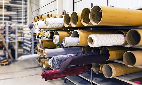 The company offers a one-stop solution for all fancy yarn and fabric needs. File picture.