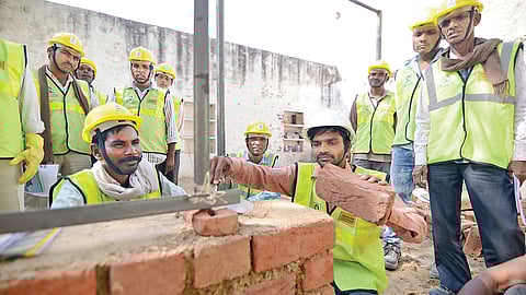 The company has trained over 11,000 masons in the the initial phase of the programme