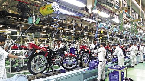 Two-wheeler sales plummeted by 33.52 per cent to 995,097 units in April