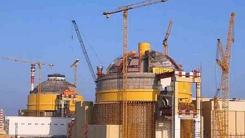 Safety vessel being installed in PFBR in Kalpakkam