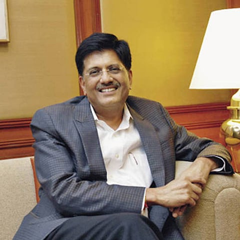 Goyal: reviewing the goods pact; Photo: Sanjay Borade