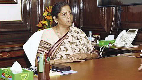 Sitharaman: excuse me, just an oversight